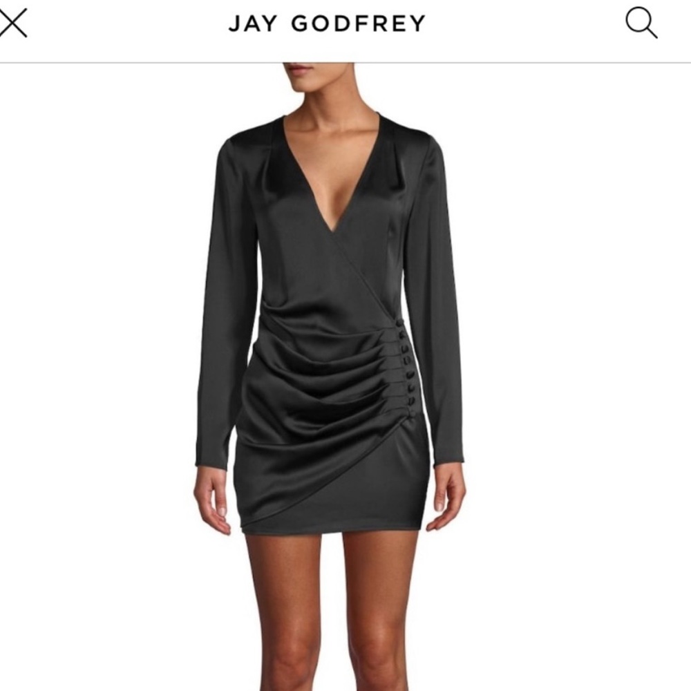 Jay Godfrey Black Dress